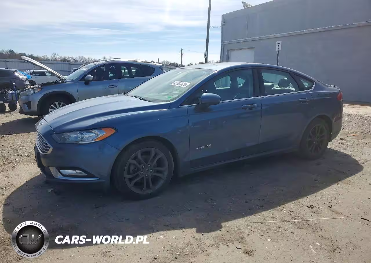 2018 Ford Fusion Se Hybrid