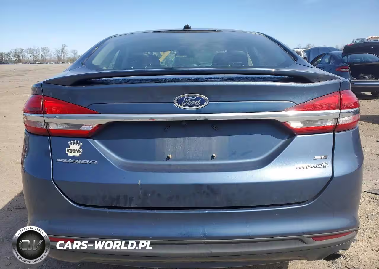 2018 Ford Fusion Se Hybrid VIN:3FA6P0LU2JR137842 - 6