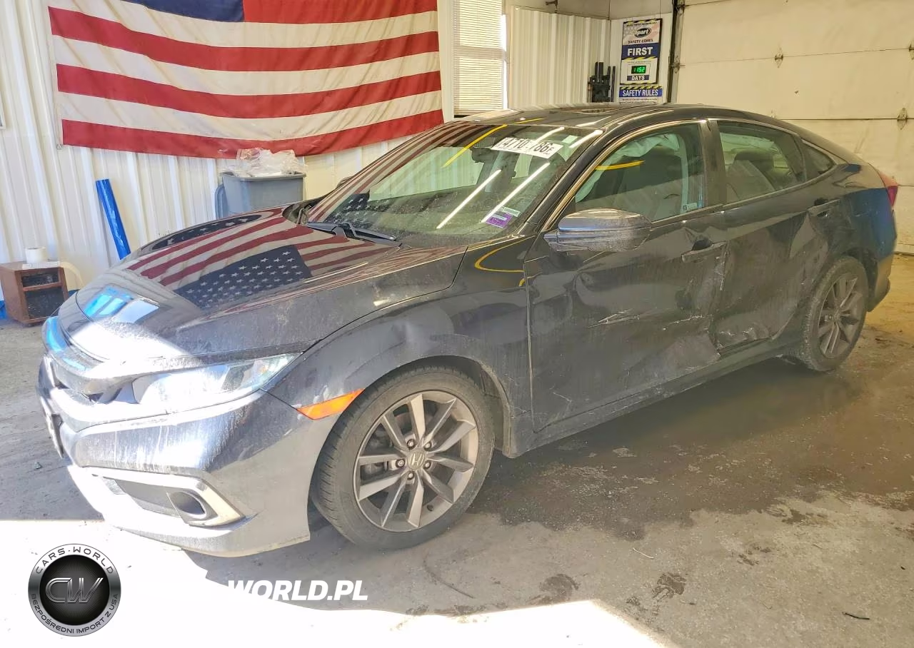 2019 Honda Civic Ex VIN:19XFC1F32KE215303 - 1