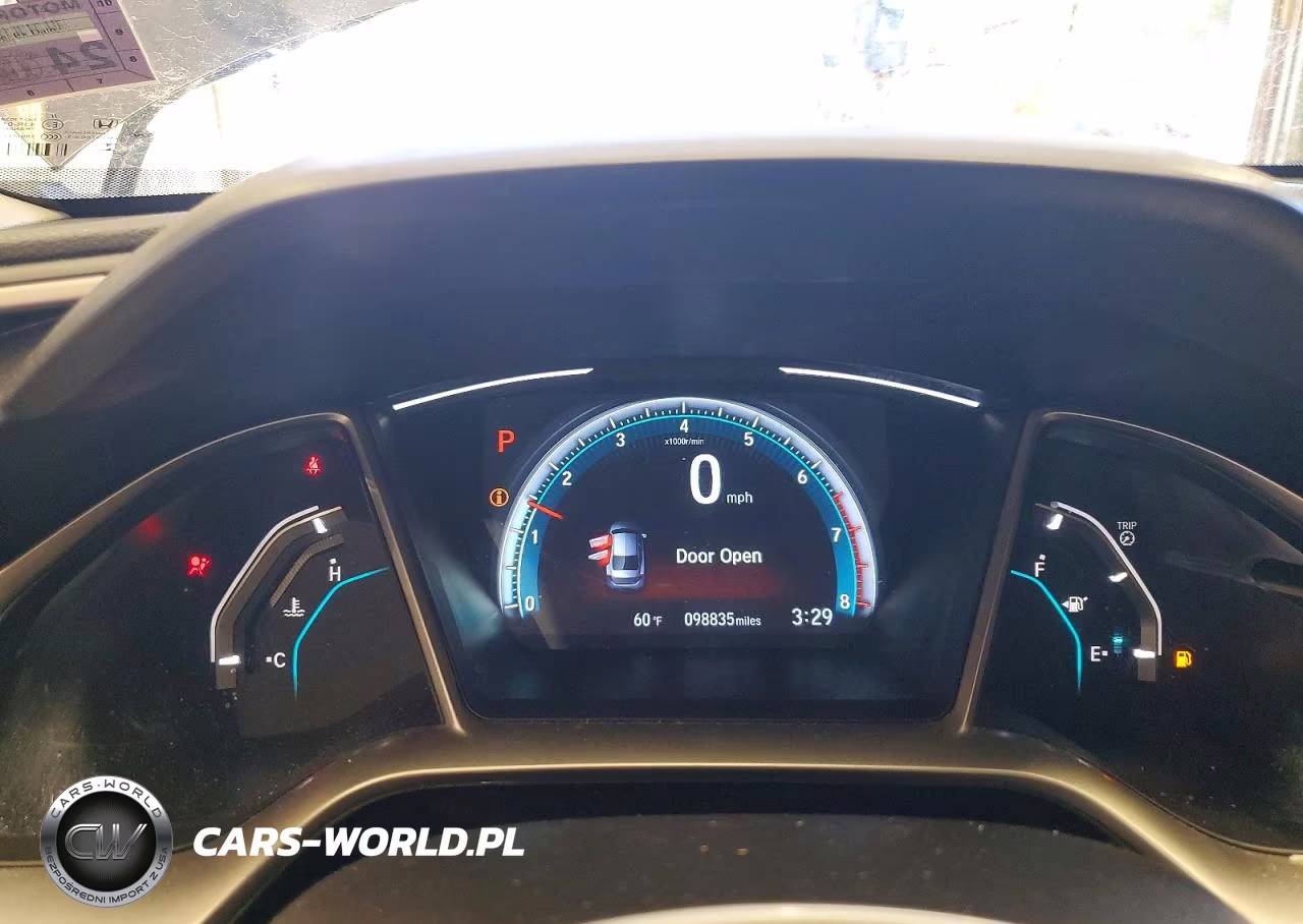 2019 Honda Civic Ex VIN:19XFC1F32KE215303 - 9