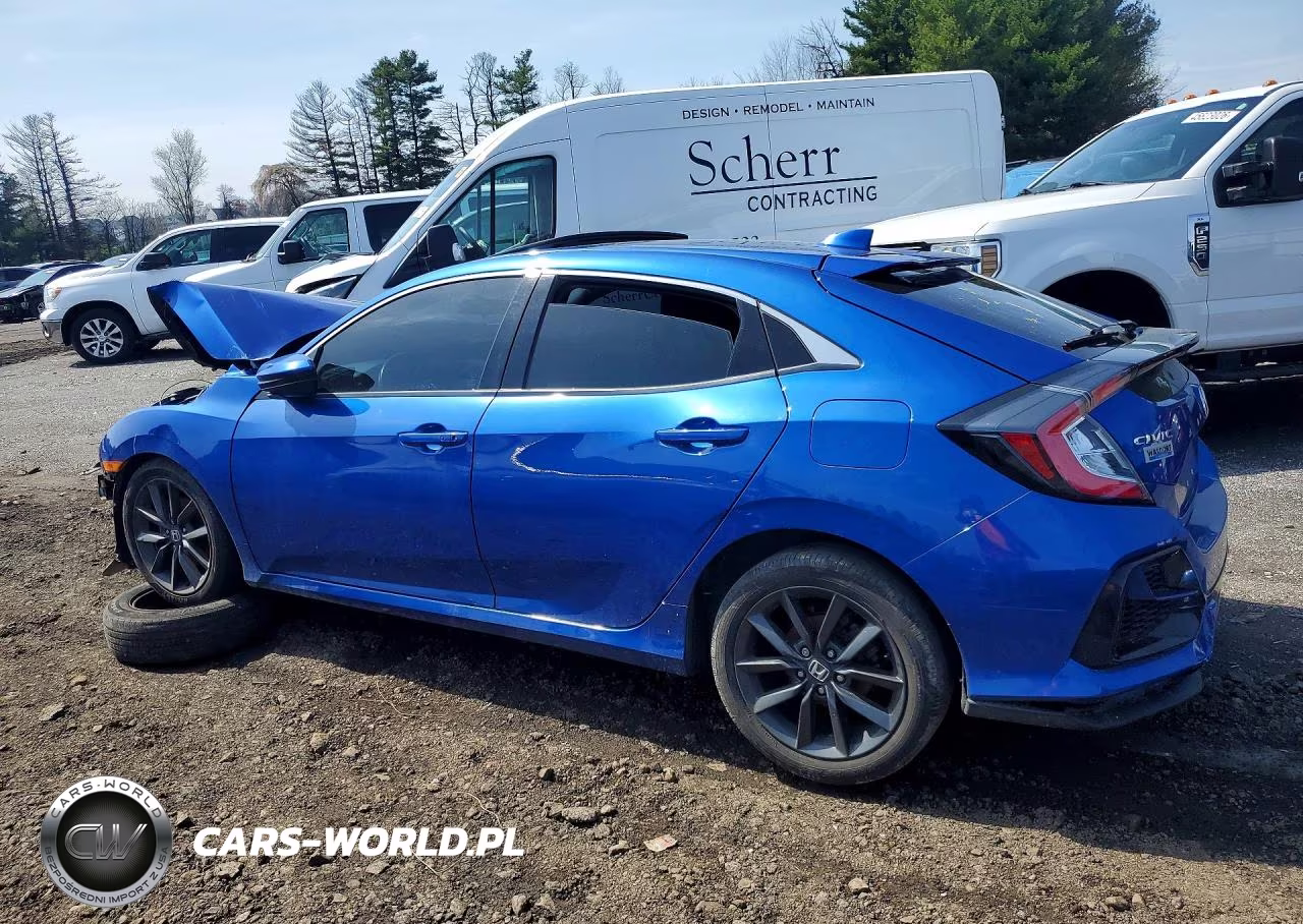 2020 Honda Civic Ex VIN:SHHFK7H69LU401654 - 2