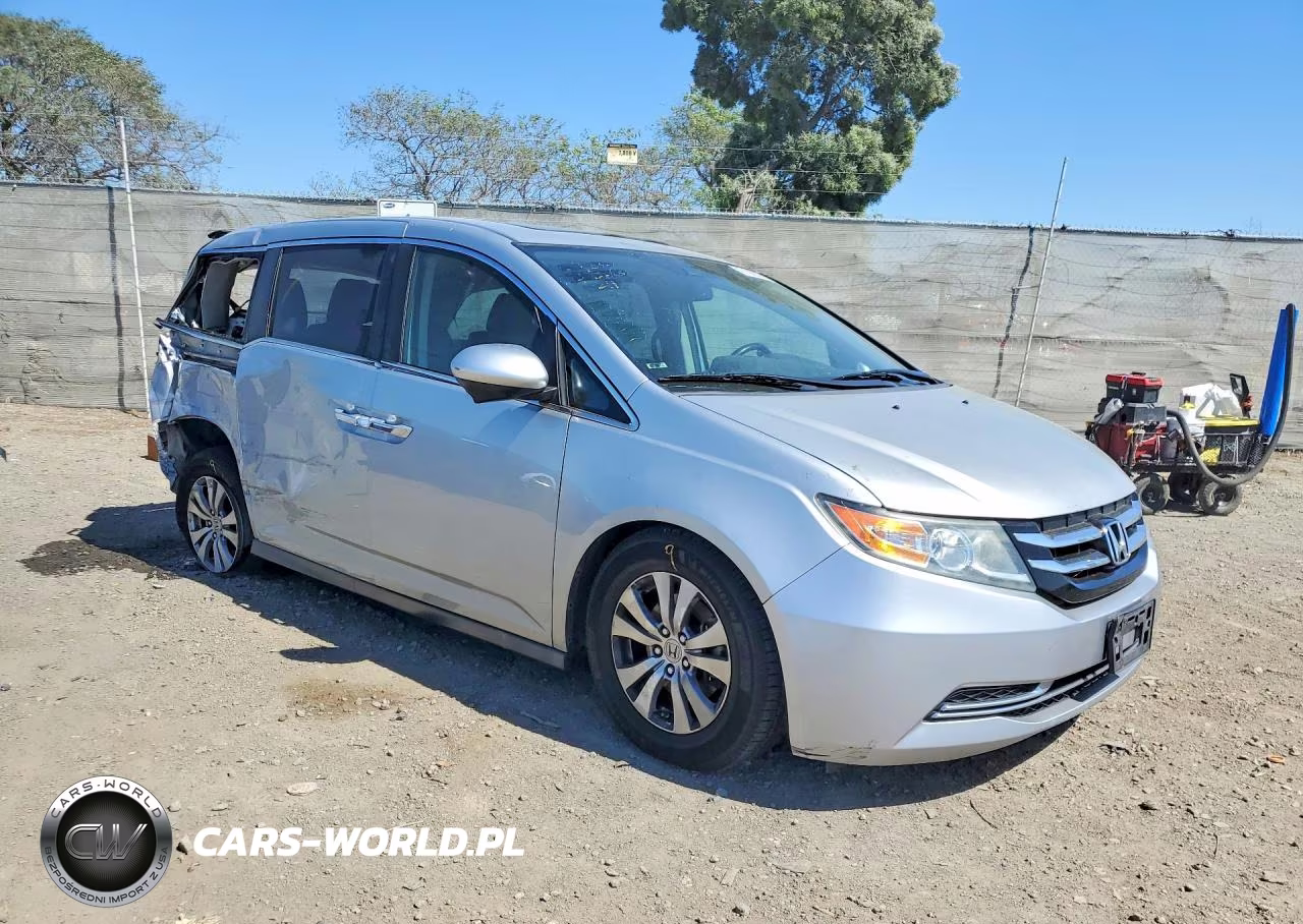 2015 Honda Odyssey Exl VIN:5FNRL5H62FB052194 - 4