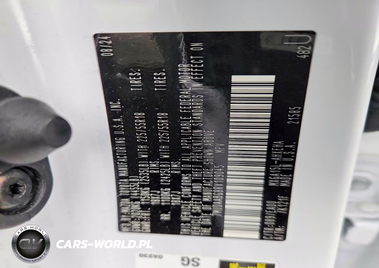 2024 Toyota Corolla Cross Xle VIN:7MUDAABG8RV109045 - 12