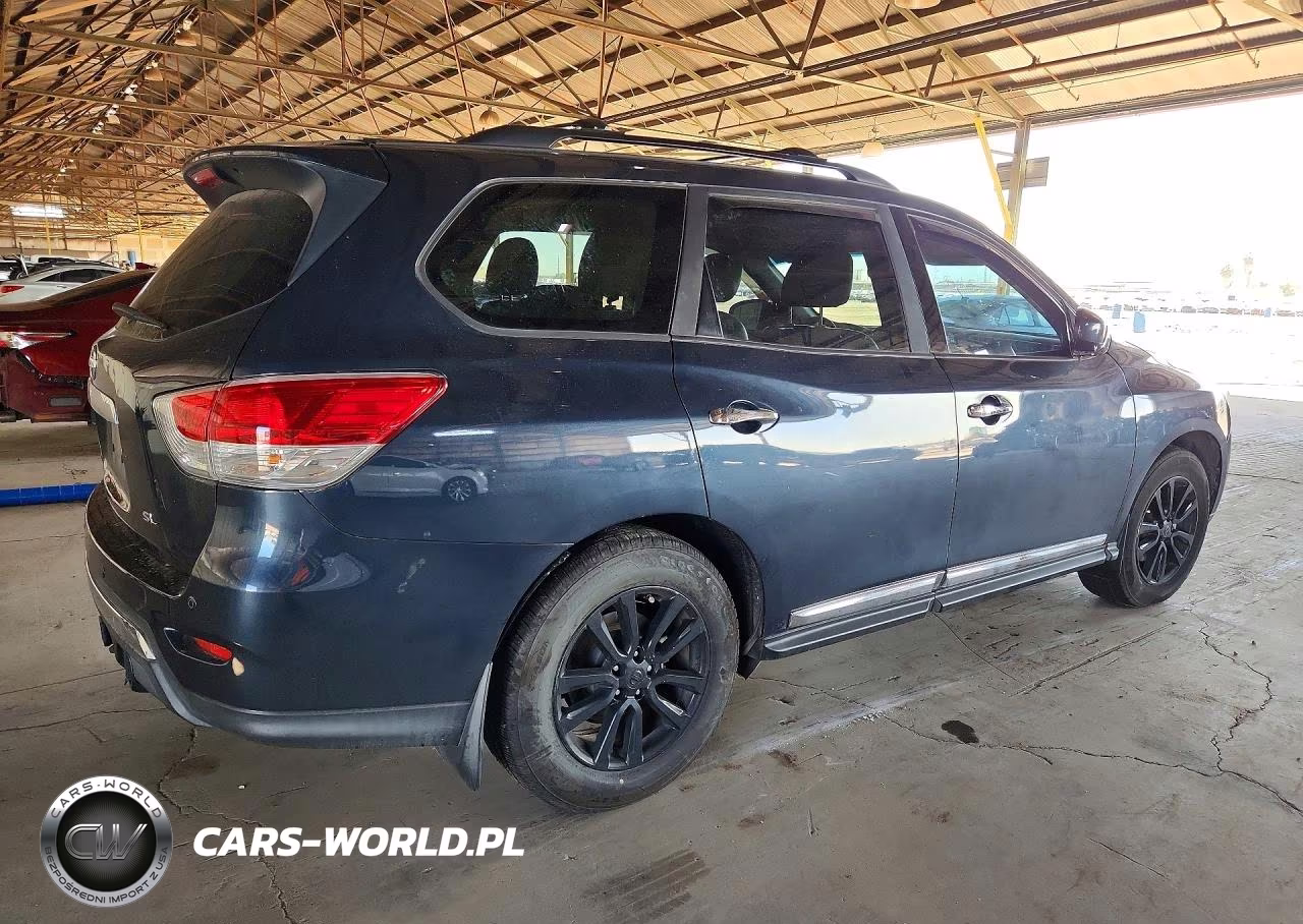 2015 Nissan Pathfinder Sl VIN:5N1AR2MN4FC720125 - 3