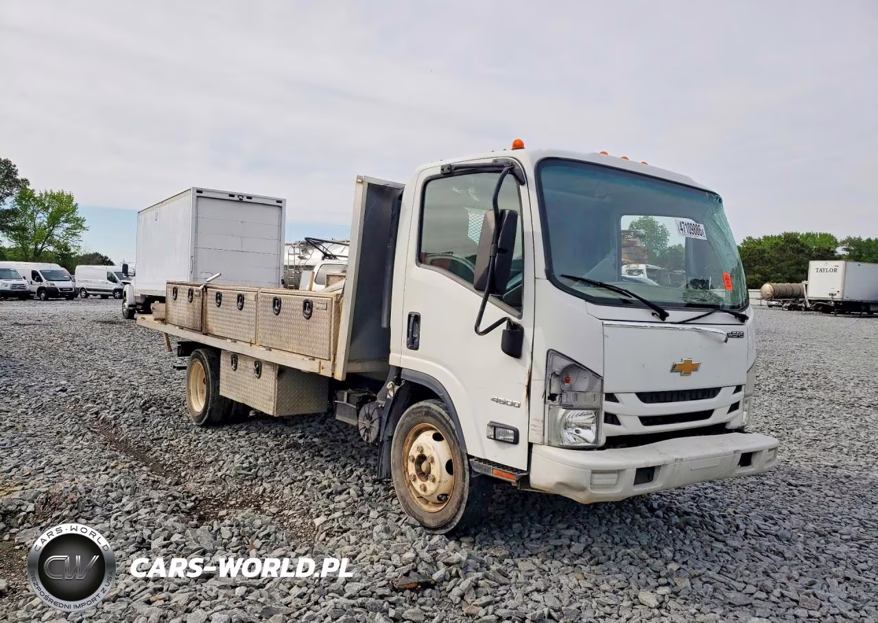 2019 Chevrolet 4500 Flatbed Truck VIN:54DCDW1B7KS804058 - 4