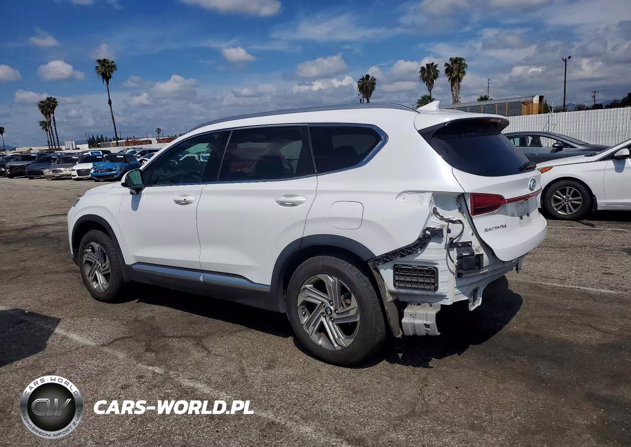 2021 Hyundai Santa Fe Sel VIN:5NMS24AJ9MH331070 - 2