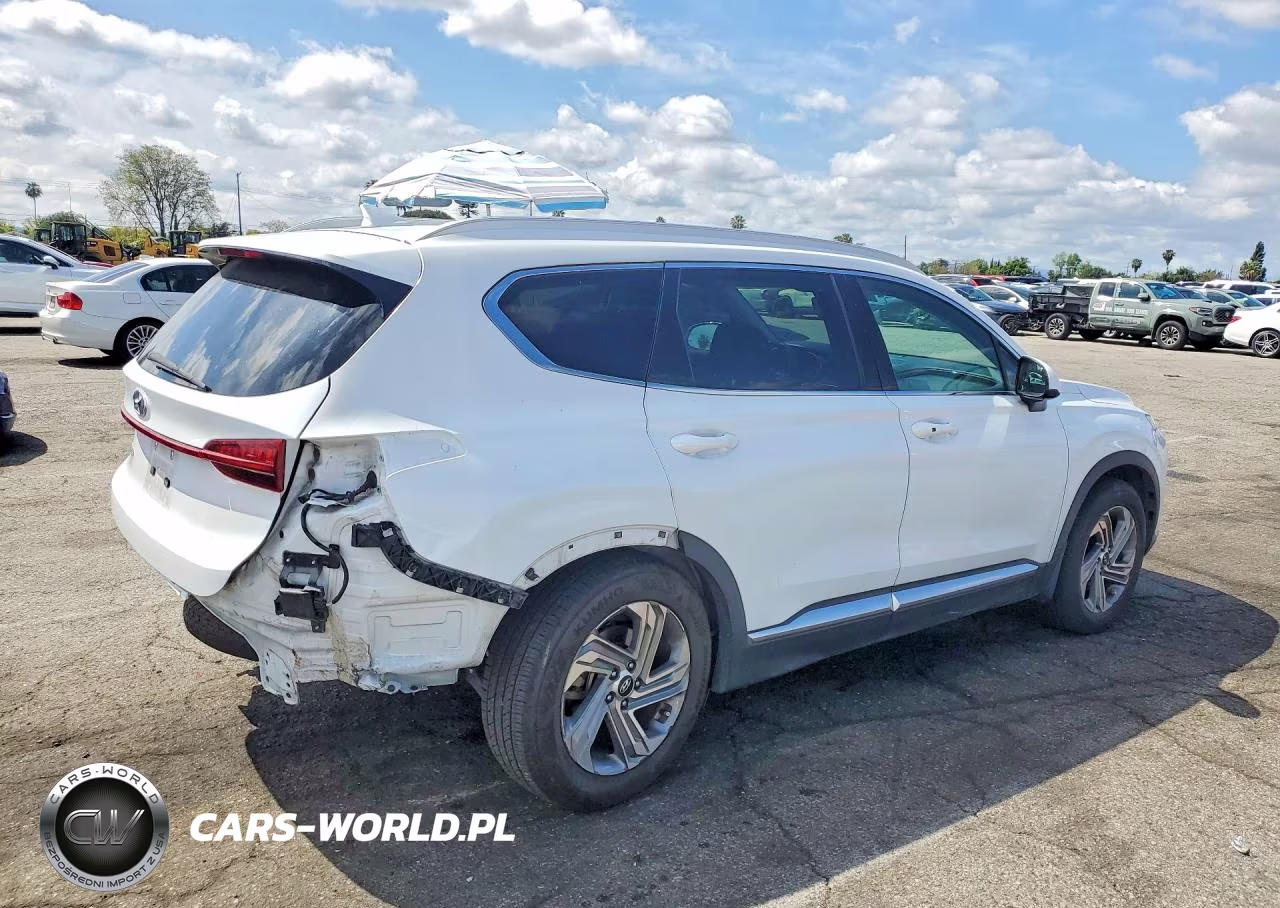 2021 Hyundai Santa Fe Sel VIN:5NMS24AJ9MH331070 - 3