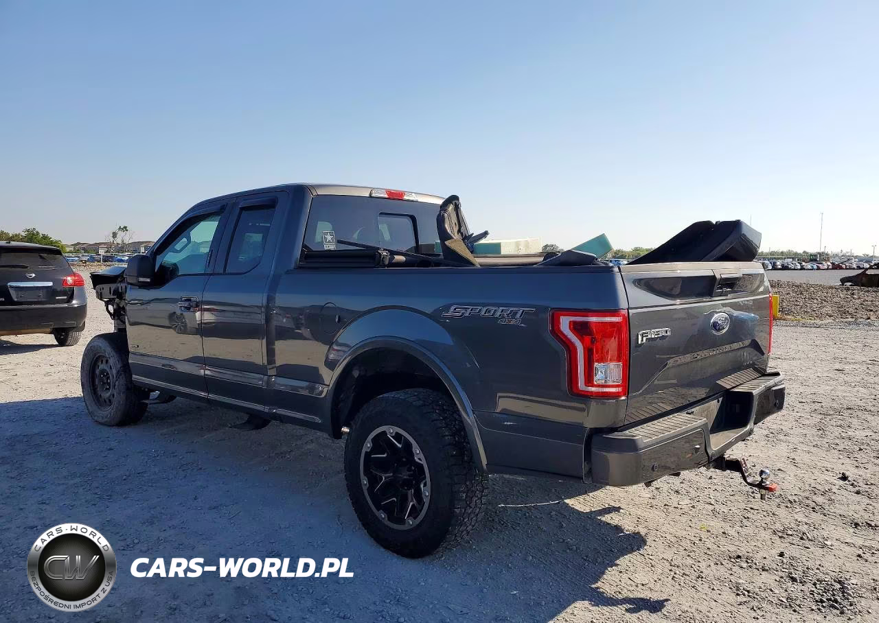 2016 Ford F150 Super Cab VIN:1FTEX1EP7GFB17160 - 2