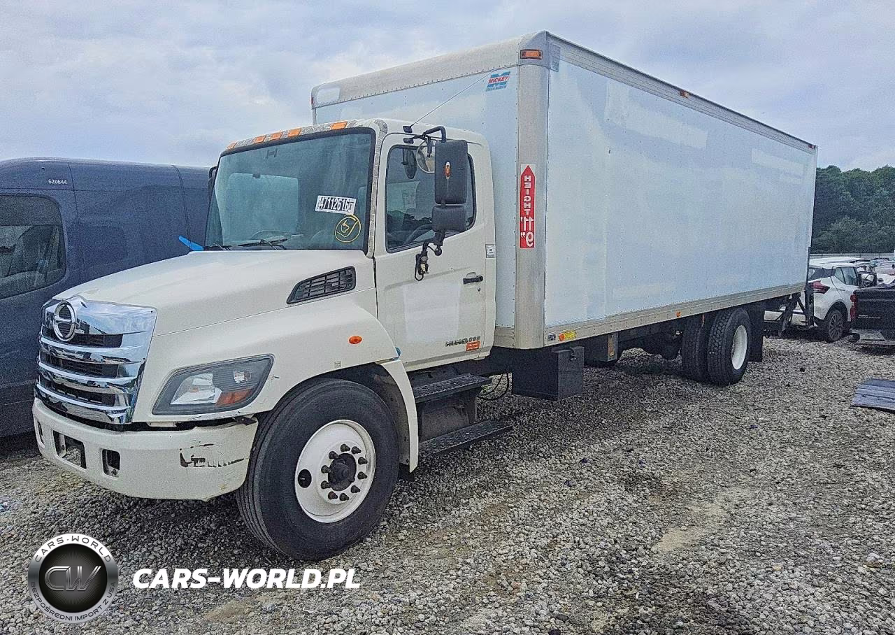 2012 Hino 338 Box Truck VIN:5PVNV8JT5C4S52418 - 2