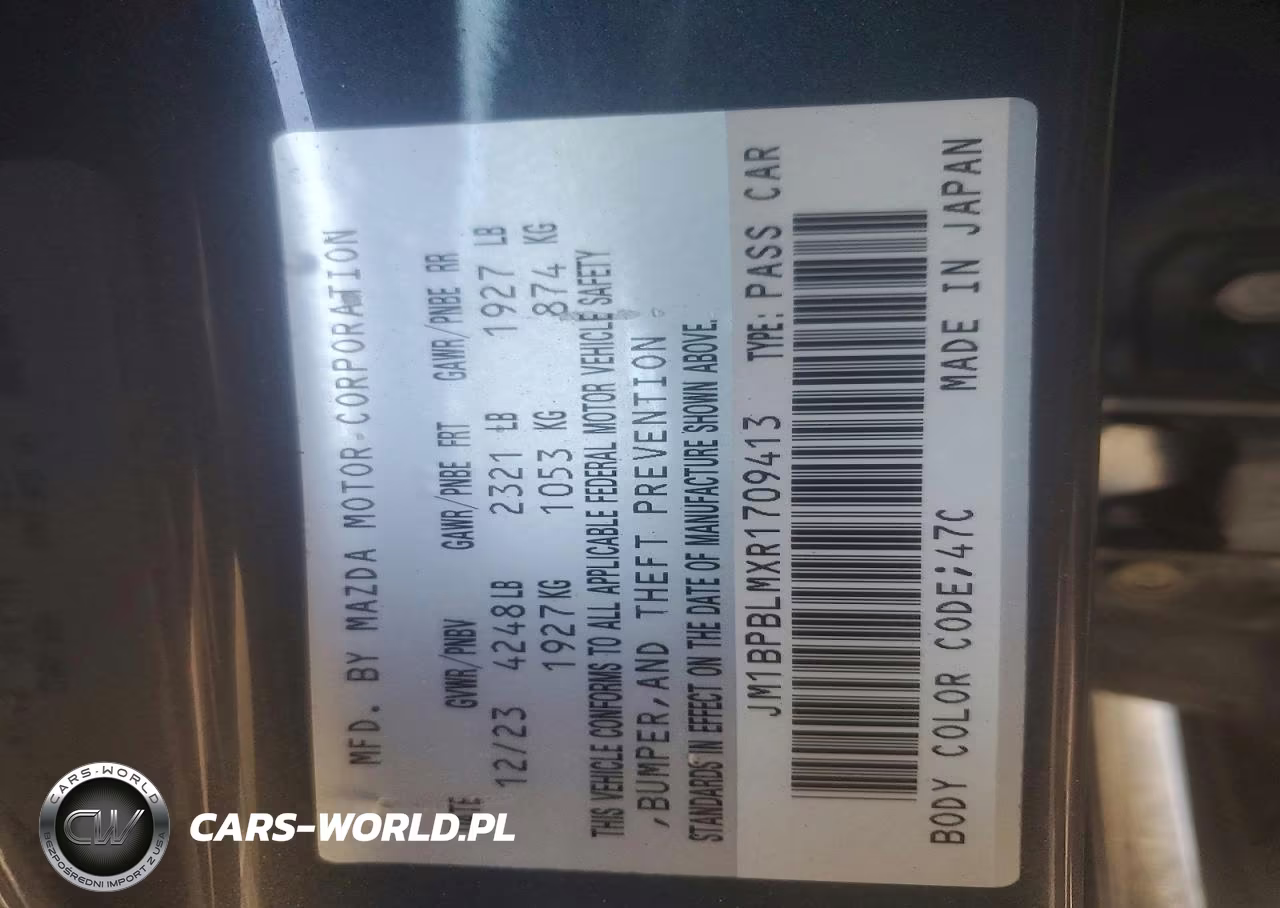 2024 Mazda 3 Preferred VIN:JM1BPBLMXR1709413 - 12