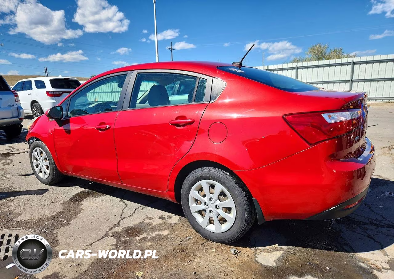 2013 Kia Rio Lx VIN:KNADM4A35D6309985 - 2