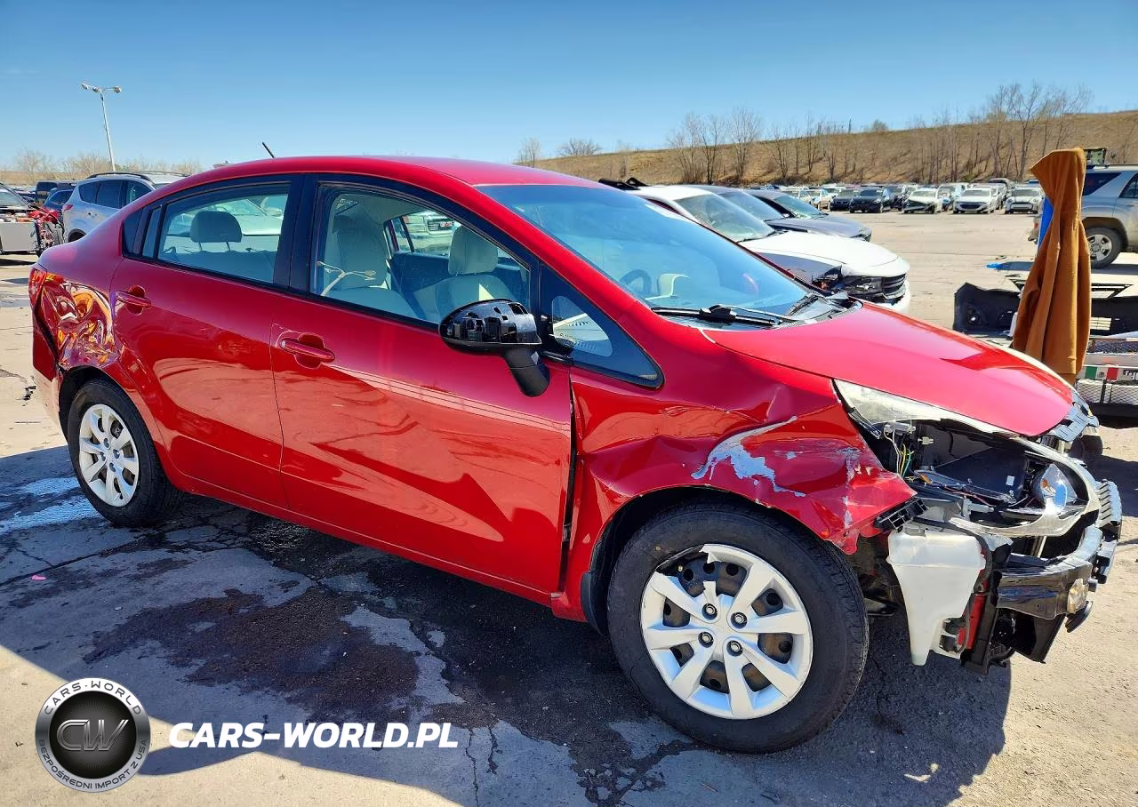 2013 Kia Rio Lx VIN:KNADM4A35D6309985 - 4