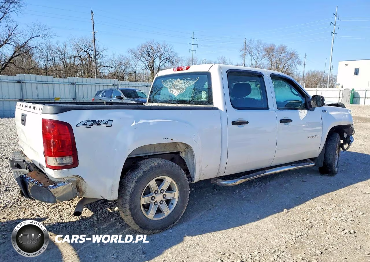 2011 GMC Sierra K1500 VIN:3GTP2TEA6BG378477 - 3