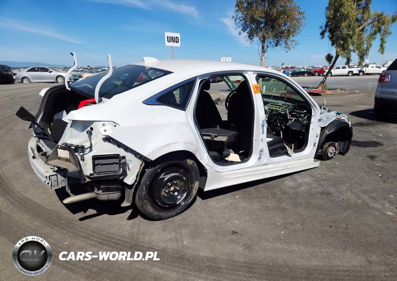 2022 Honda Civic Ex VIN:JHMFE1F72NX006059 - 3