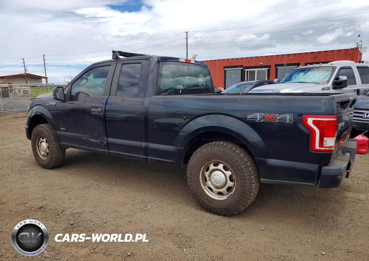 2017 Ford F150 Super Cab VIN:1FTEX1EP9HKC91935 - 2