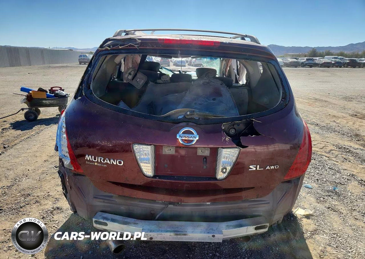 2007 Nissan Murano S VIN:JN8AZ08W87W652945 - 6