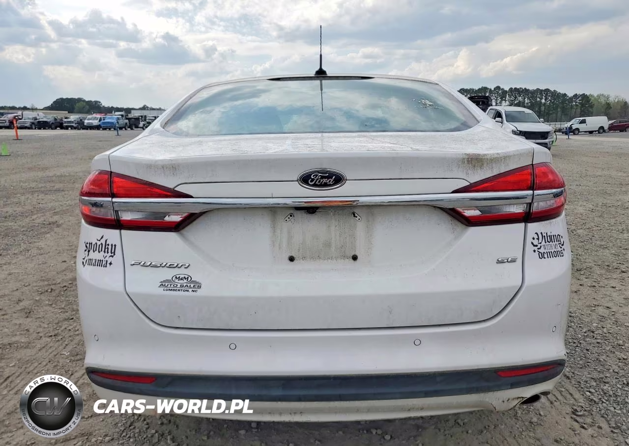 2017 Ford Fusion Se VIN:3FA6P0H70HR235412 - 6
