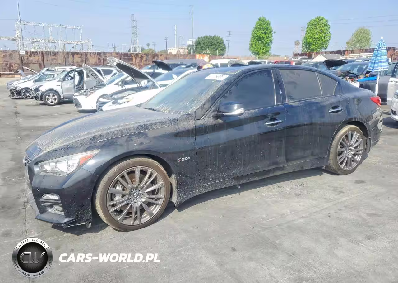 2016 Infiniti Q50 Red Sport 400