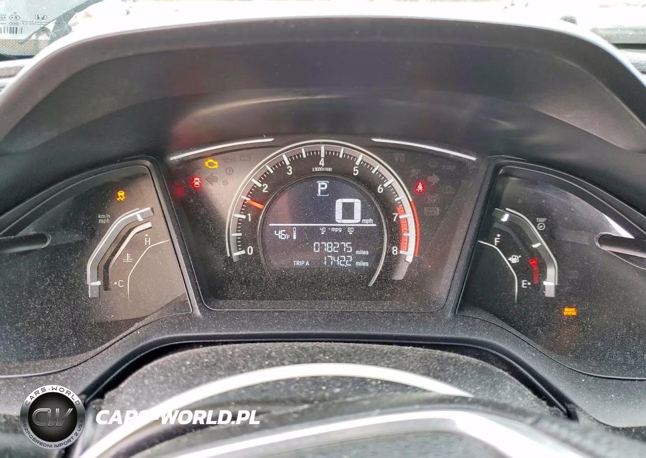2017 Honda Civic Lx VIN:19XFC2F58HE211174 - 9