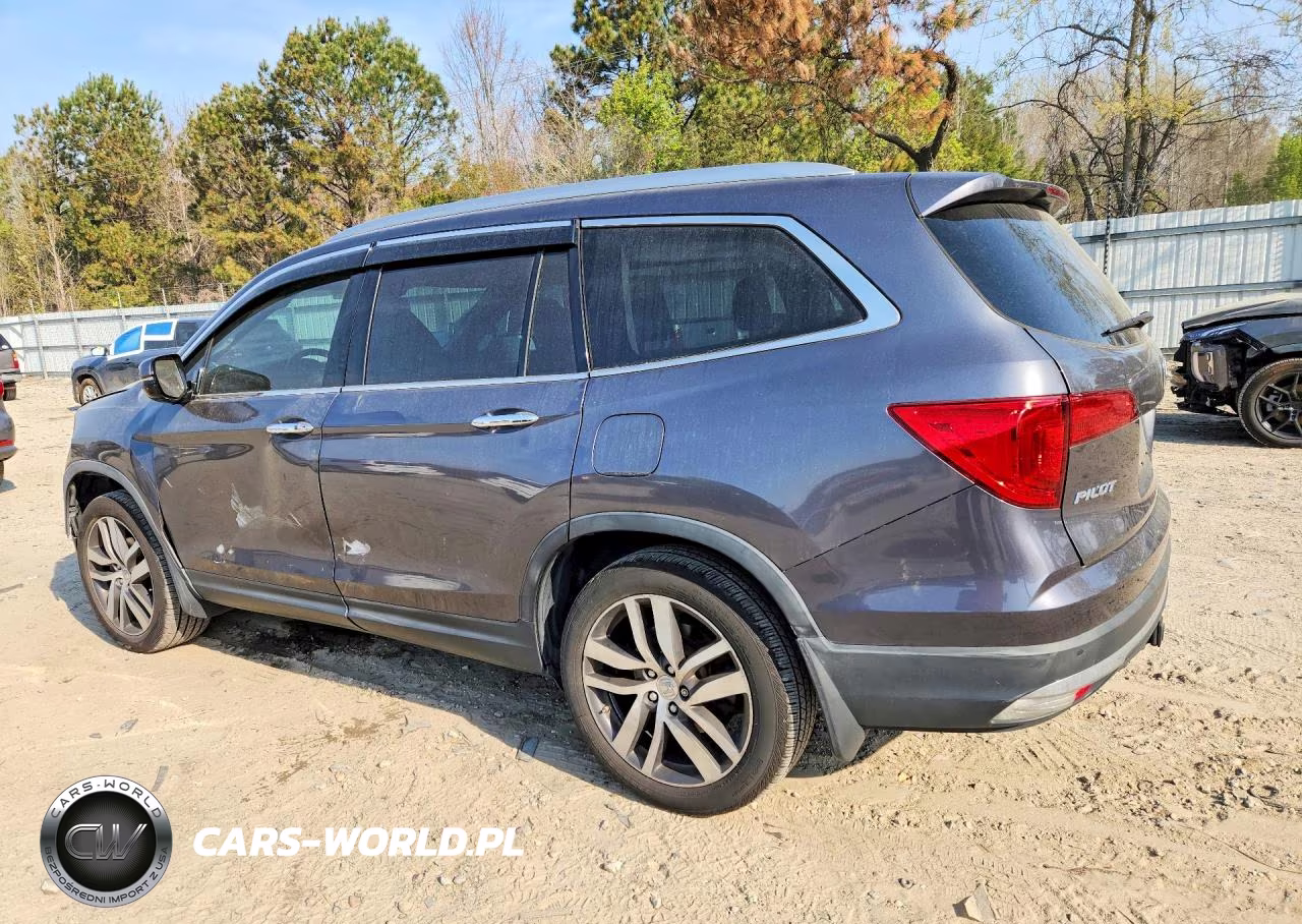 2017 Honda Pilot Elite VIN:5FNYF6H08HB092870 - 2