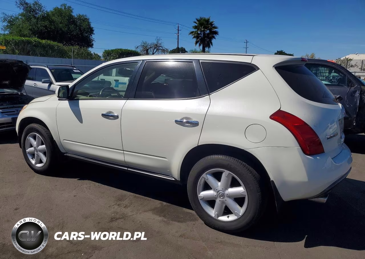 2003 Nissan Murano VIN:JN8AZ08W83W227610 - 2