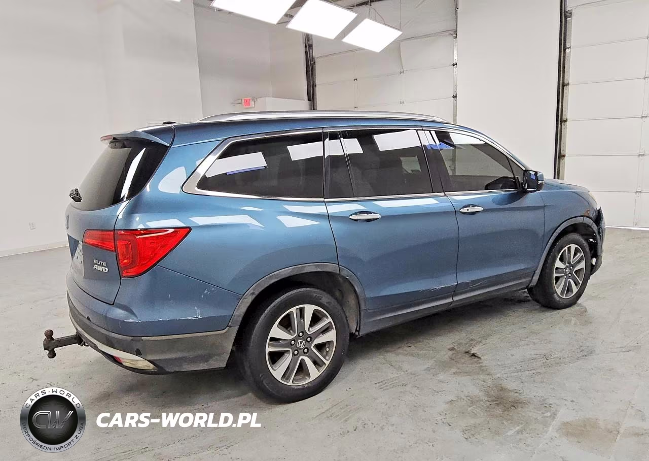 2016 Honda Pilot Elite VIN:5FNYF6H04GB025200 - 3