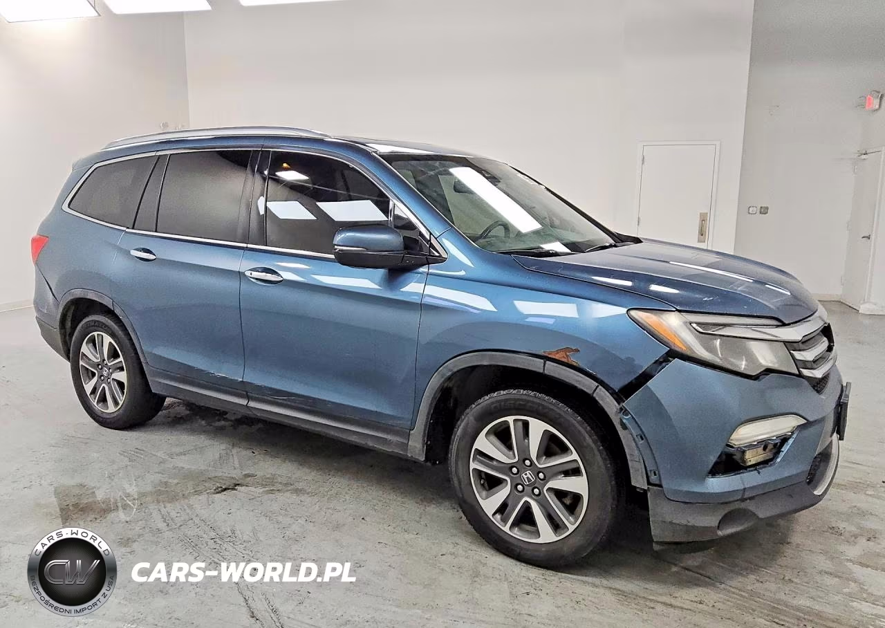 2016 Honda Pilot Elite VIN:5FNYF6H04GB025200 - 4