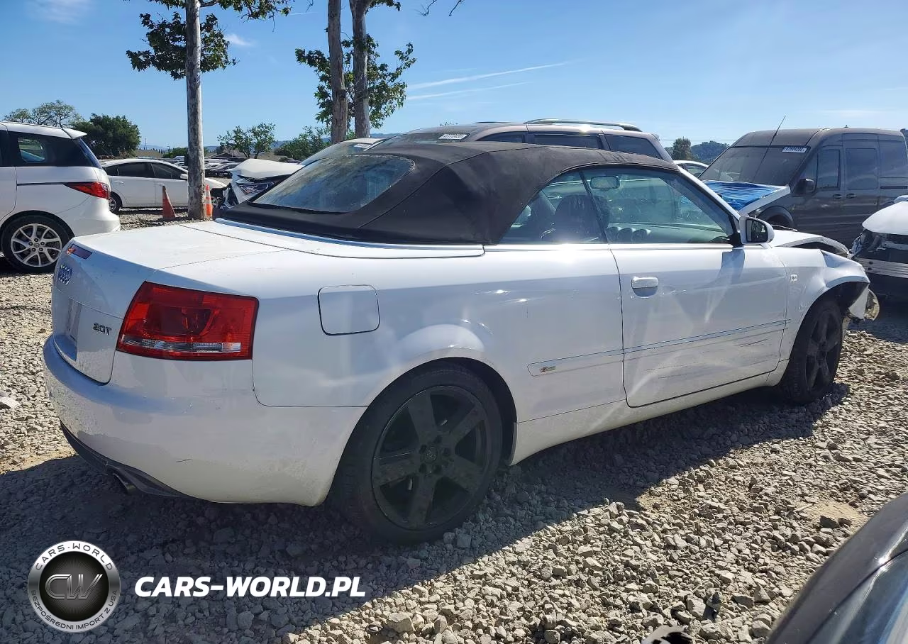 2009 Audi A4 2.0T Cabriolet VIN:WAUAF48H09K009266 - 3