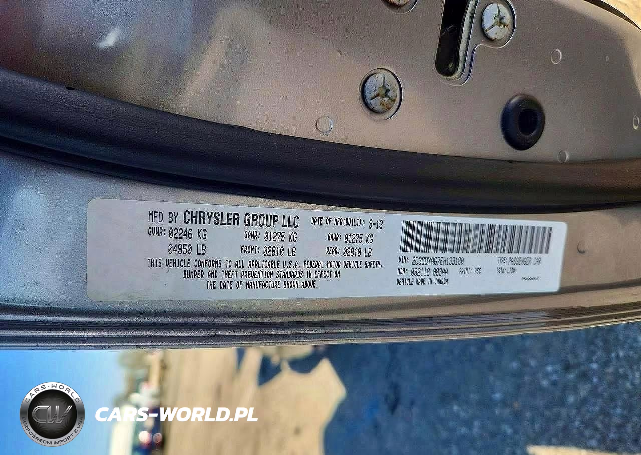 2014 Dodge Challenger Sxt VIN:2C3CDYAG7EH133180 - 12