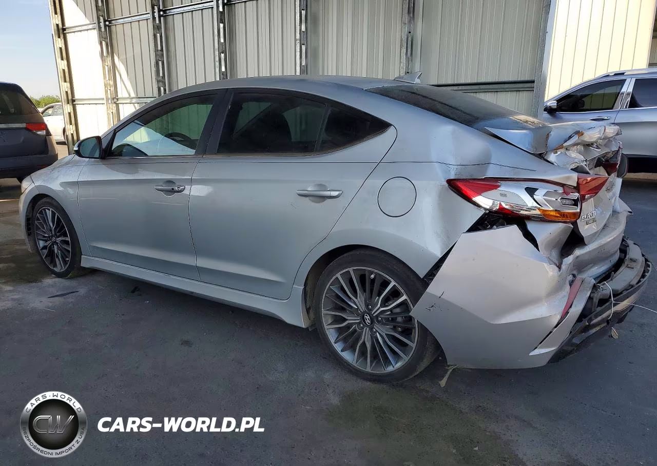 2018 Hyundai Elantra Sport VIN:KMHD04LB2JU702249 - 2