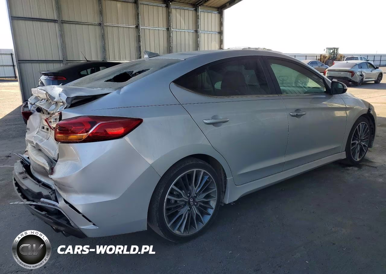 2018 Hyundai Elantra Sport VIN:KMHD04LB2JU702249 - 3
