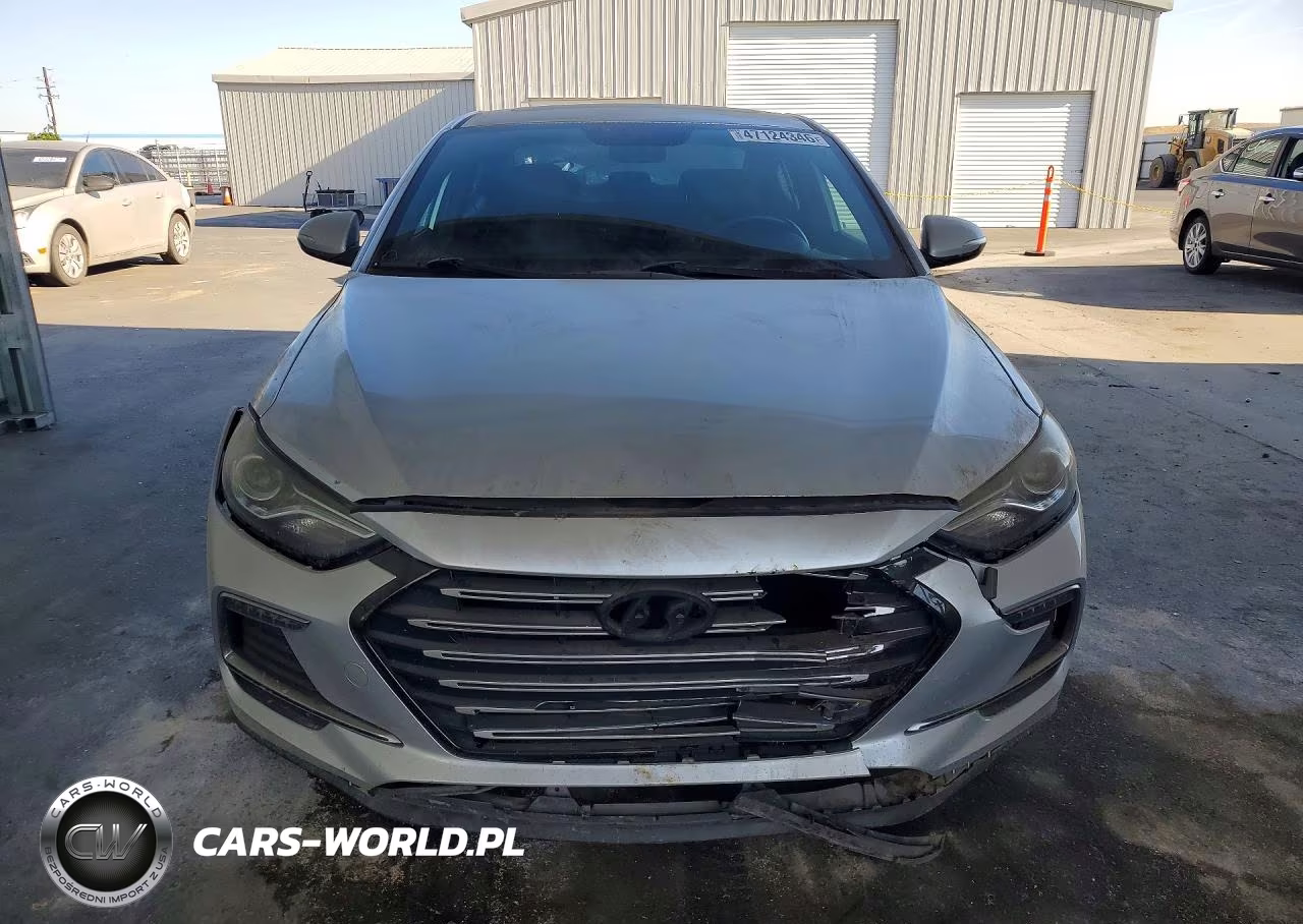 2018 Hyundai Elantra Sport VIN:KMHD04LB2JU702249 - 5