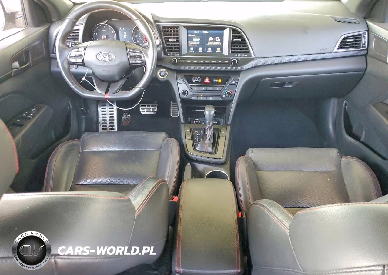 2018 Hyundai Elantra Sport VIN:KMHD04LB2JU702249 - 8