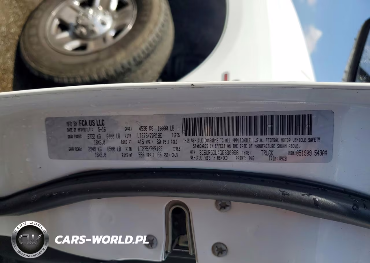 2016 Ram 2500 Slt VIN:3C6UR5DL4GG330066 - 13
