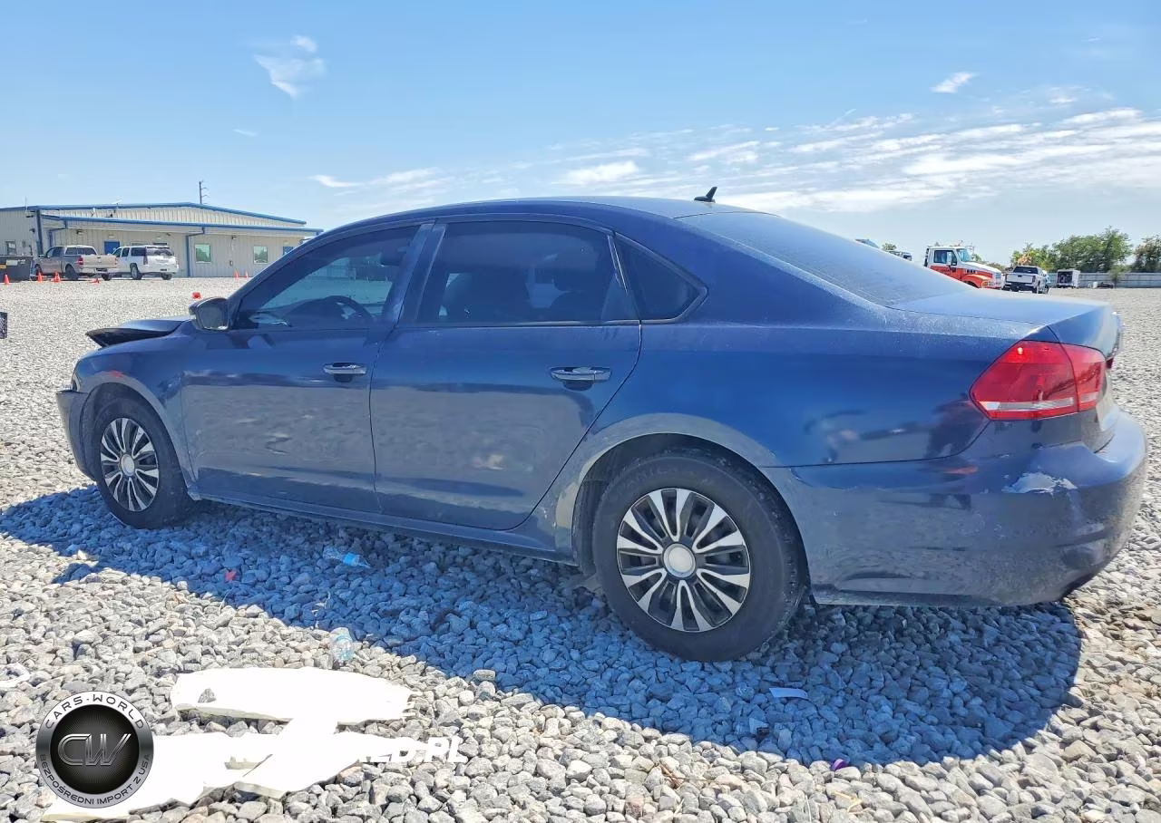 2014 Volkswagen Passat S VIN:1VWAS7A36EC095604 - 2