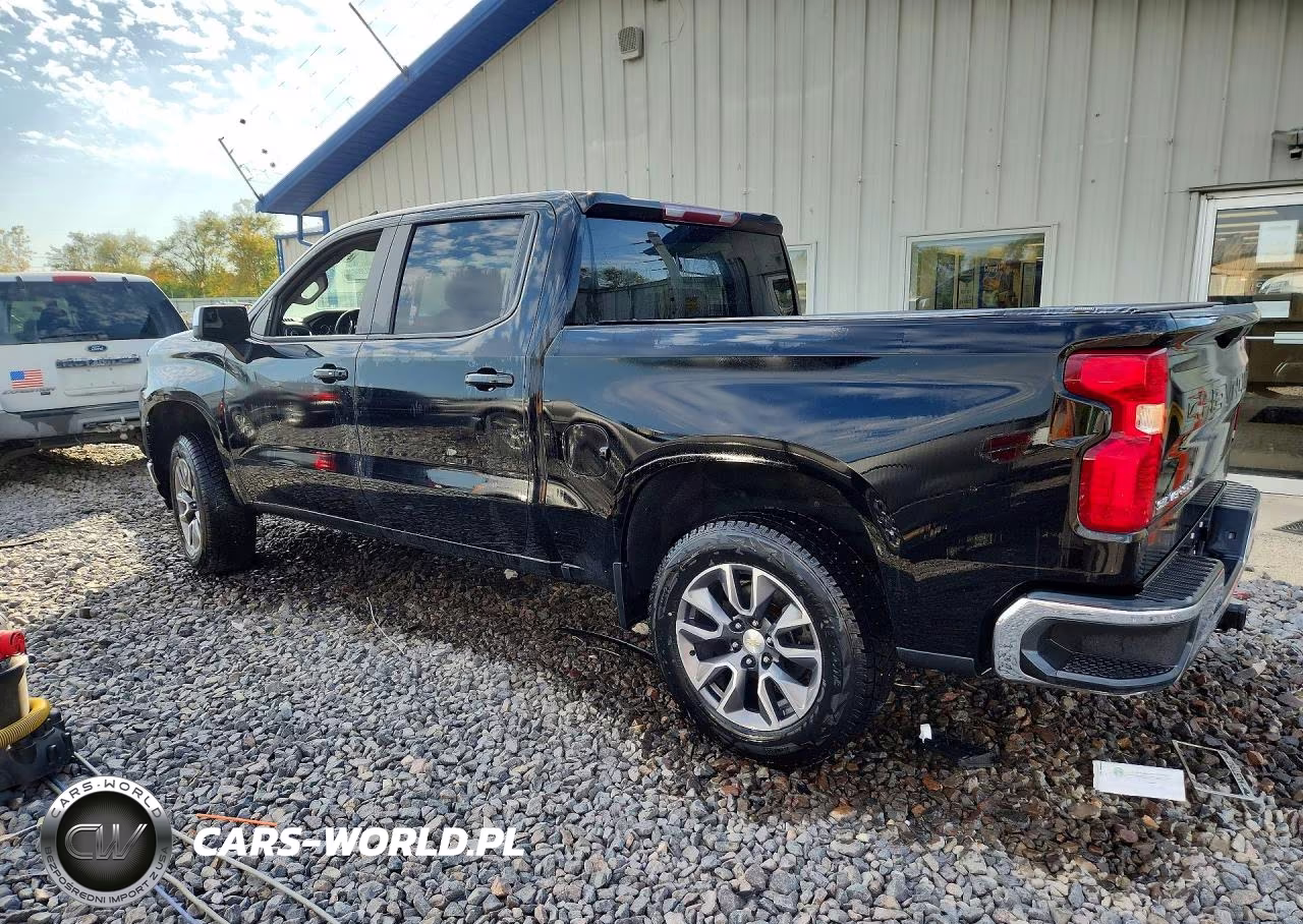 2021 Chevrolet Silverado K1500 Lt VIN:3GCUYDED0MG351201 - 2