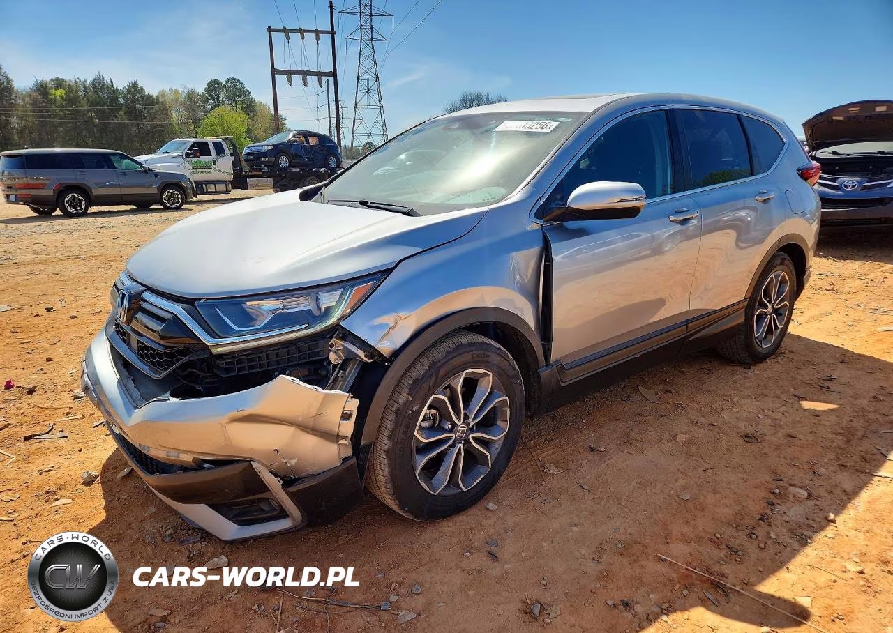 2022 Honda Cr-V Ex VIN:7FARW1H54NE001791 - 1
