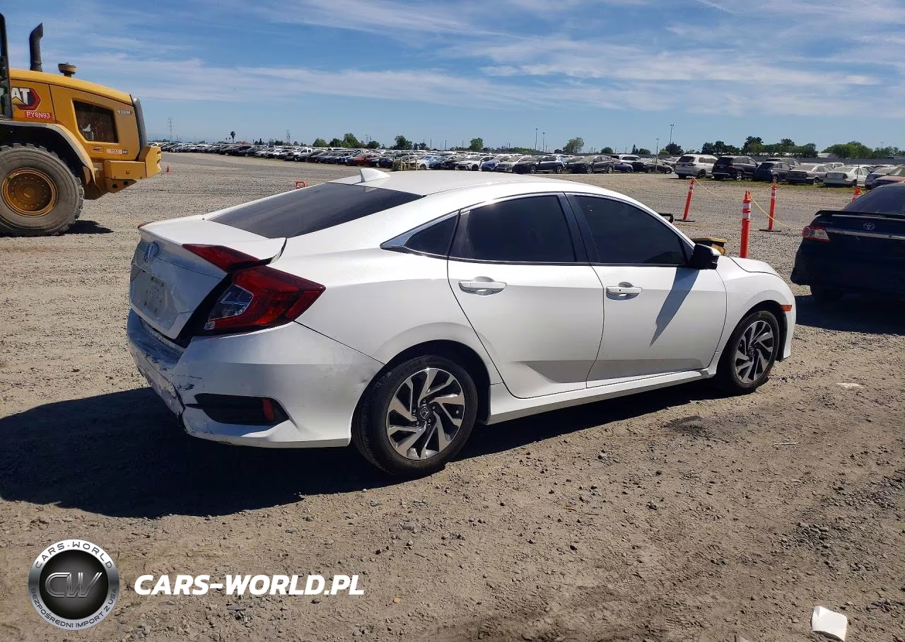 2017 Honda Civic Ex VIN:19XFC2F77HE231112 - 3
