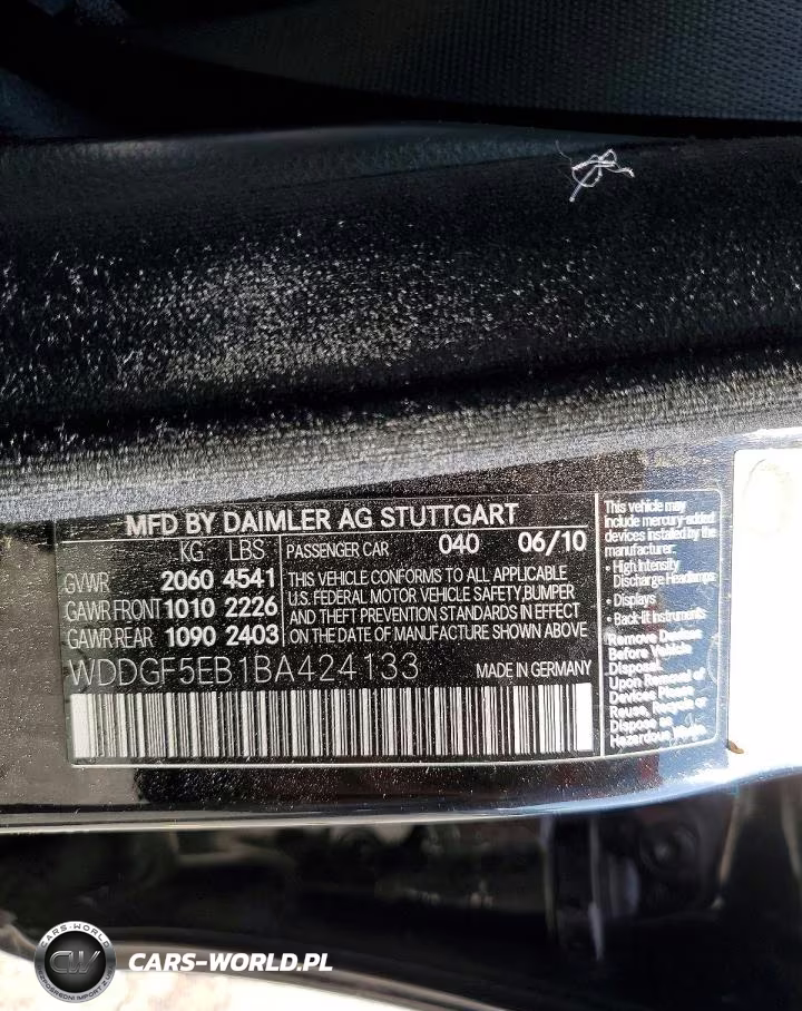 2011 Mercedes-Benz C 300 VIN:WDDGF5EB1BA424133 - 13
