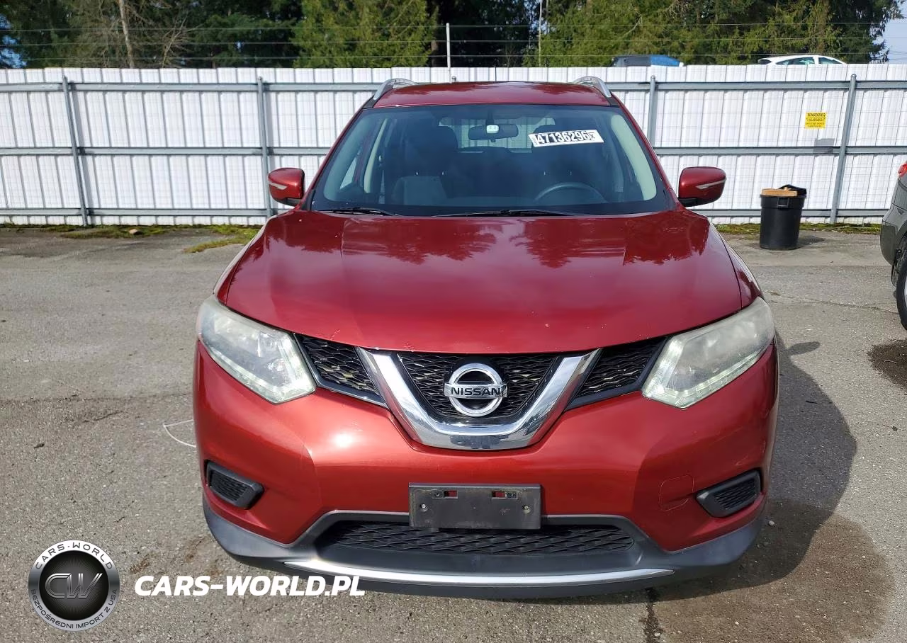 2015 Nissan Rogue Sv VIN:KNMAT2MV4FP546281 - 5