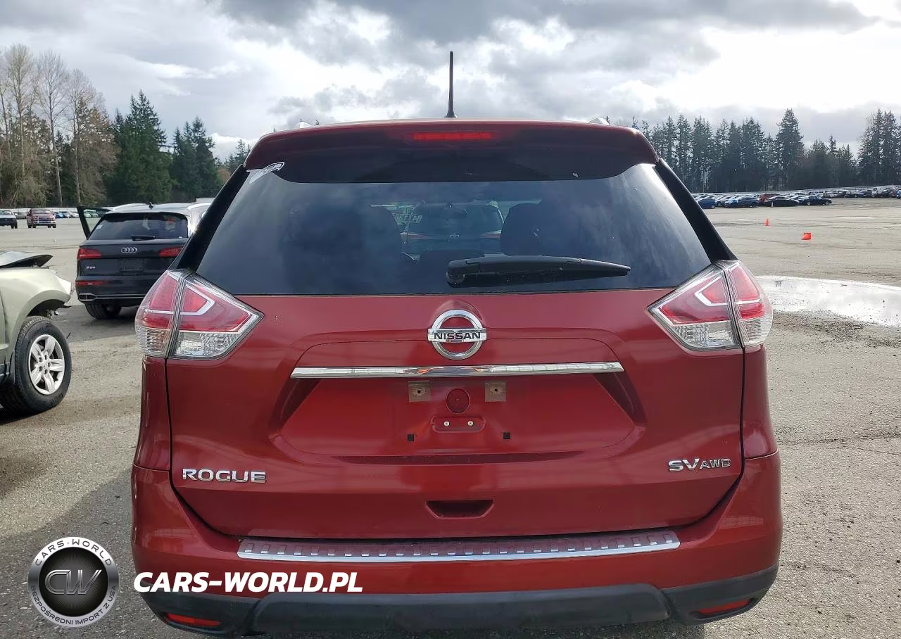 2015 Nissan Rogue Sv VIN:KNMAT2MV4FP546281 - 6