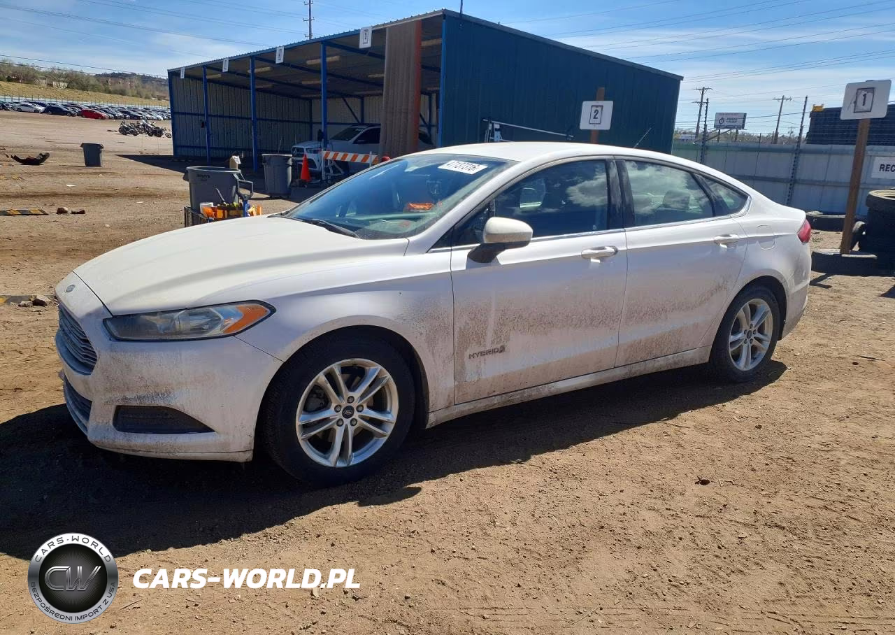 2018 Ford Fusion Se Hybrid