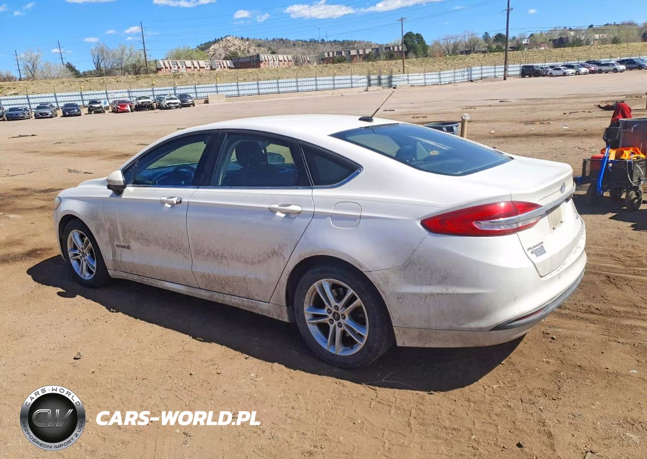 2018 Ford Fusion Se Hybrid VIN:3FA6P0LU5JR265346 - 2