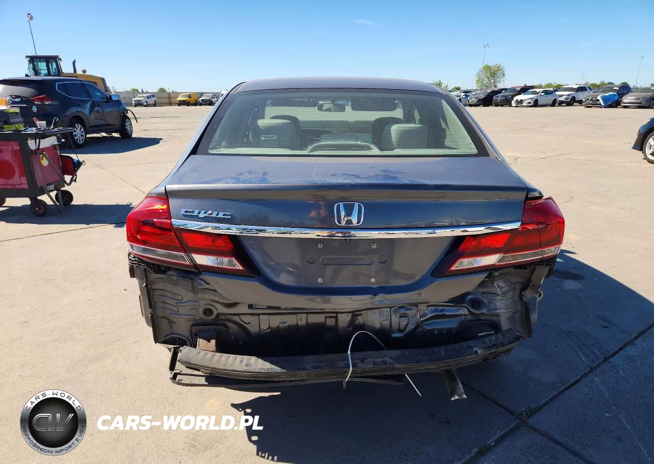 2013 Honda Civic Lx VIN:19XFB2F57DE272657 - 6
