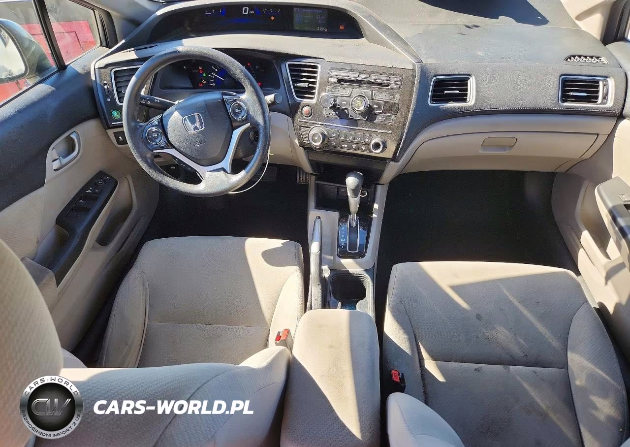 2013 Honda Civic Lx VIN:19XFB2F57DE272657 - 8