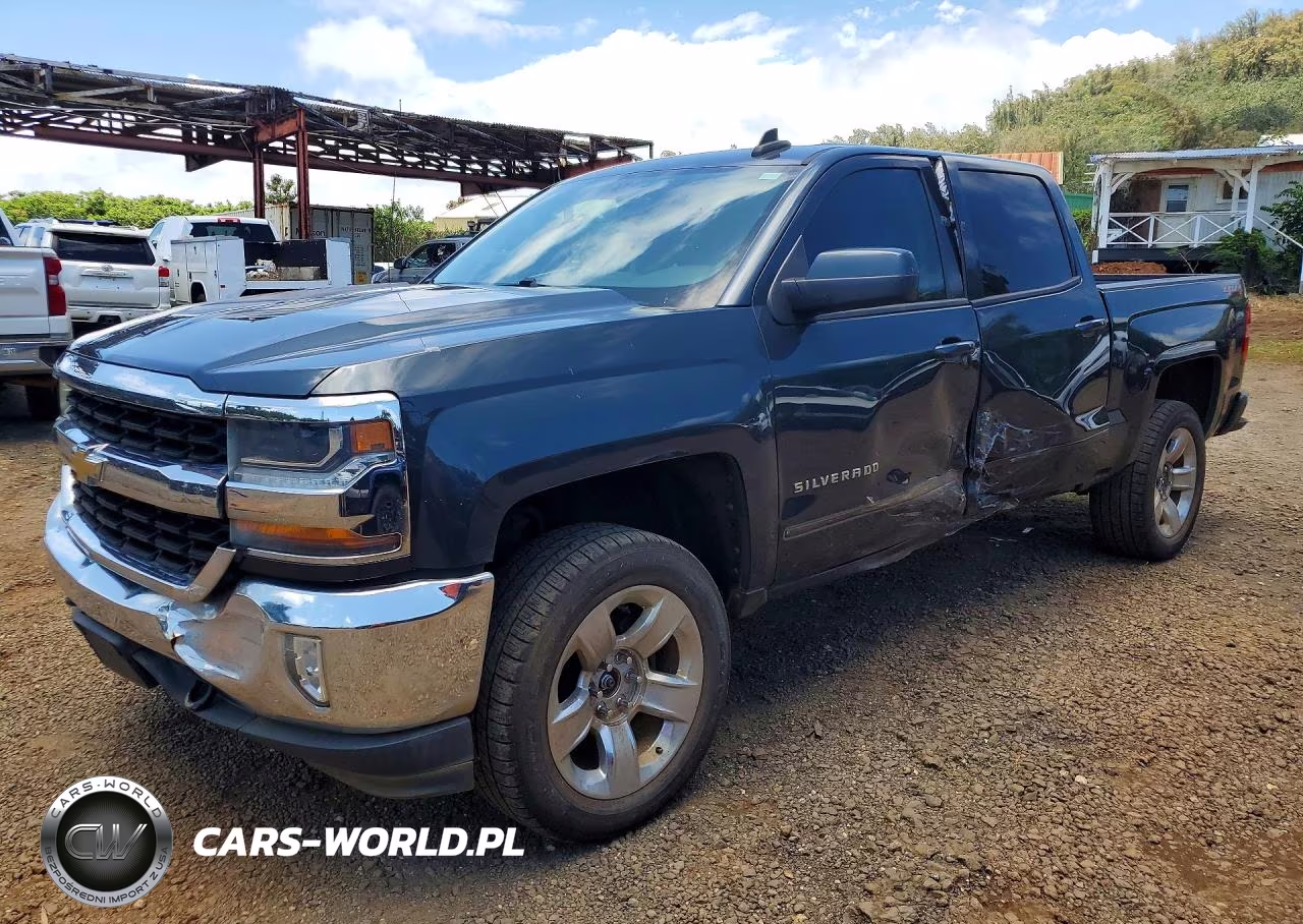 2018 Chevrolet Silverado K1500 Lt VIN:3GCUKREC3JG220040 - 1