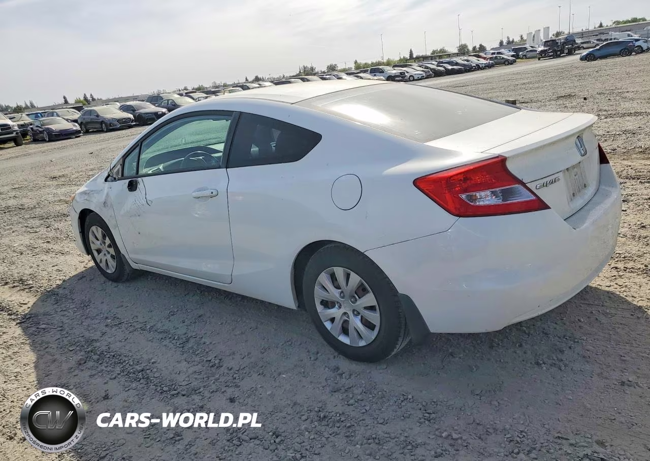 2012 Honda Civic Lx VIN:2HGFG3B52CH555002 - 2