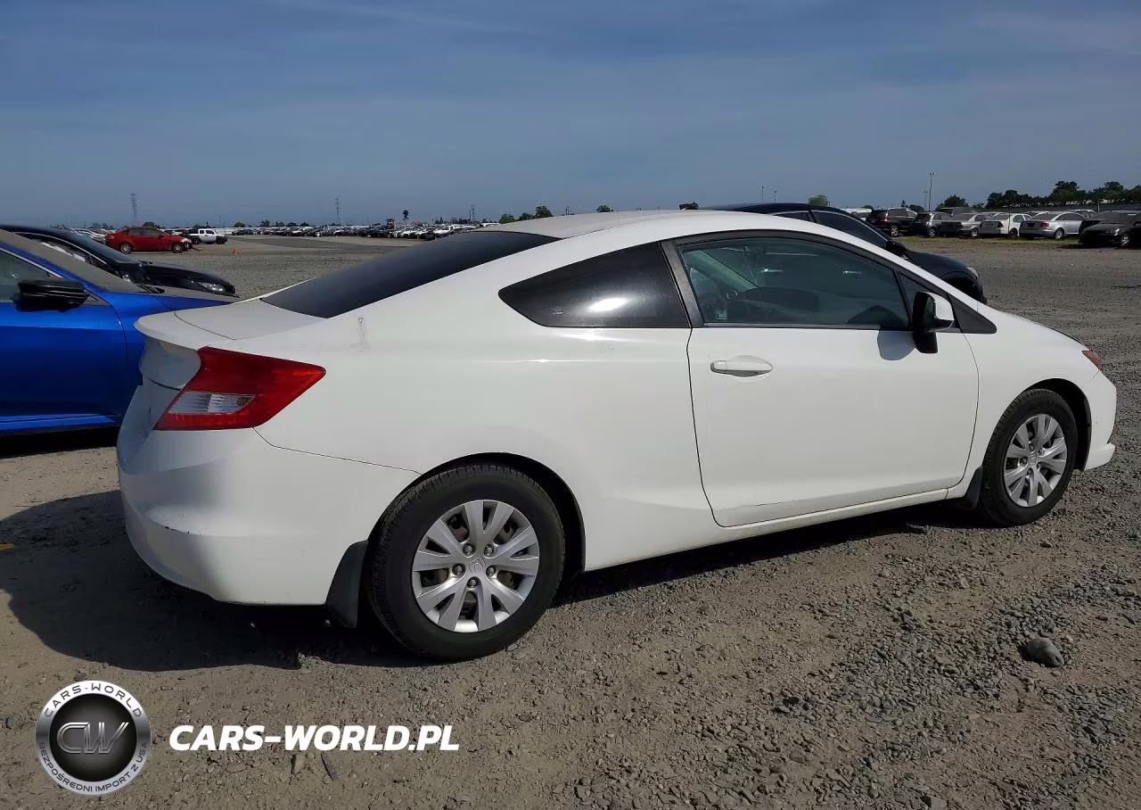 2012 Honda Civic Lx VIN:2HGFG3B52CH555002 - 3