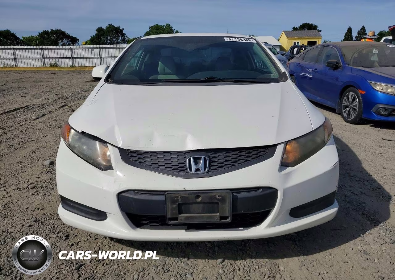 2012 Honda Civic Lx VIN:2HGFG3B52CH555002 - 5