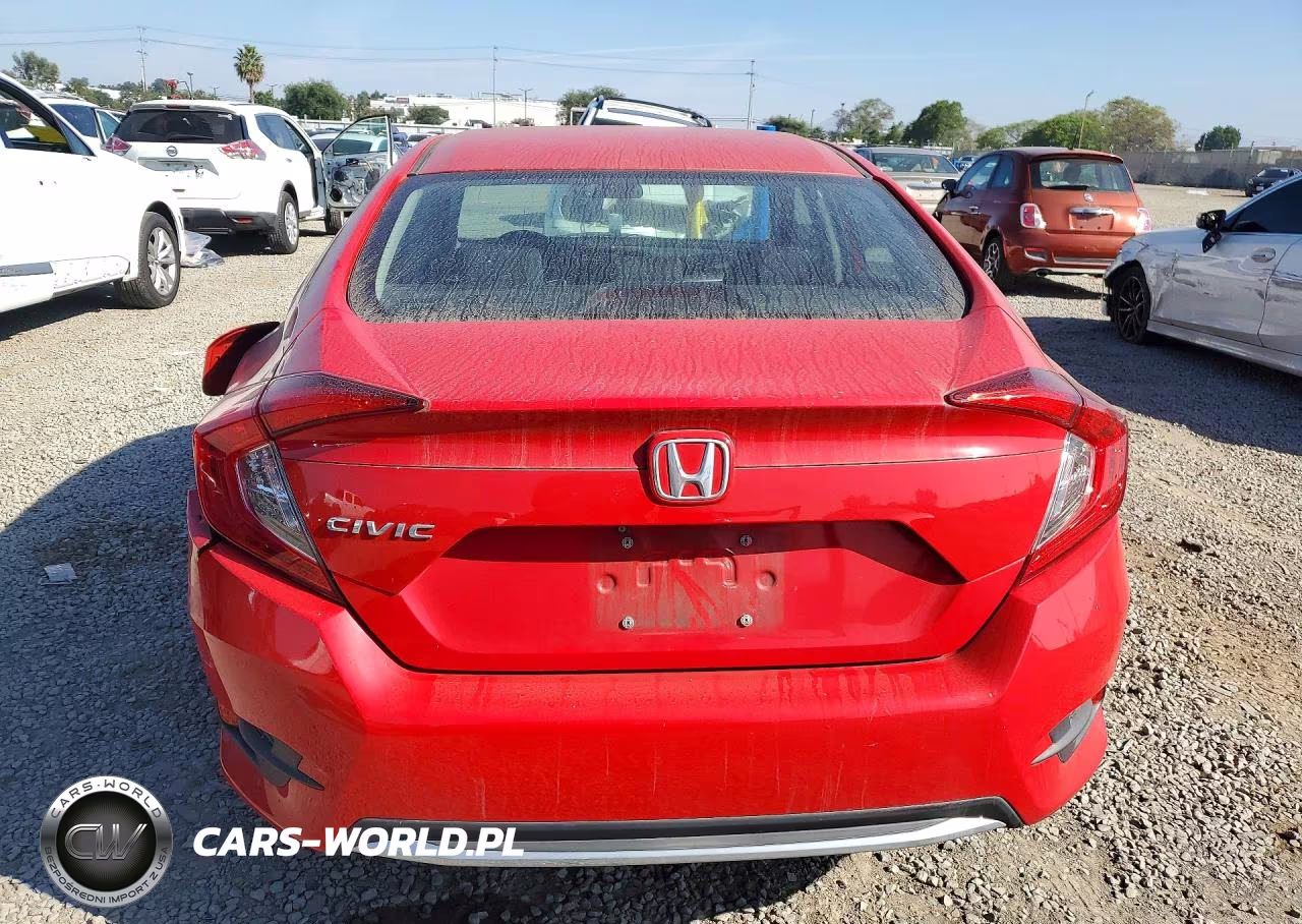 2019 Honda Civic Lx VIN:2HGFC2F6XKH530484 - 6